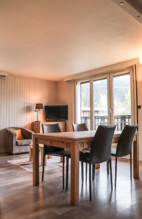 Appartement Lyret Centre Chamonix, Vue D'Exception Exterior foto