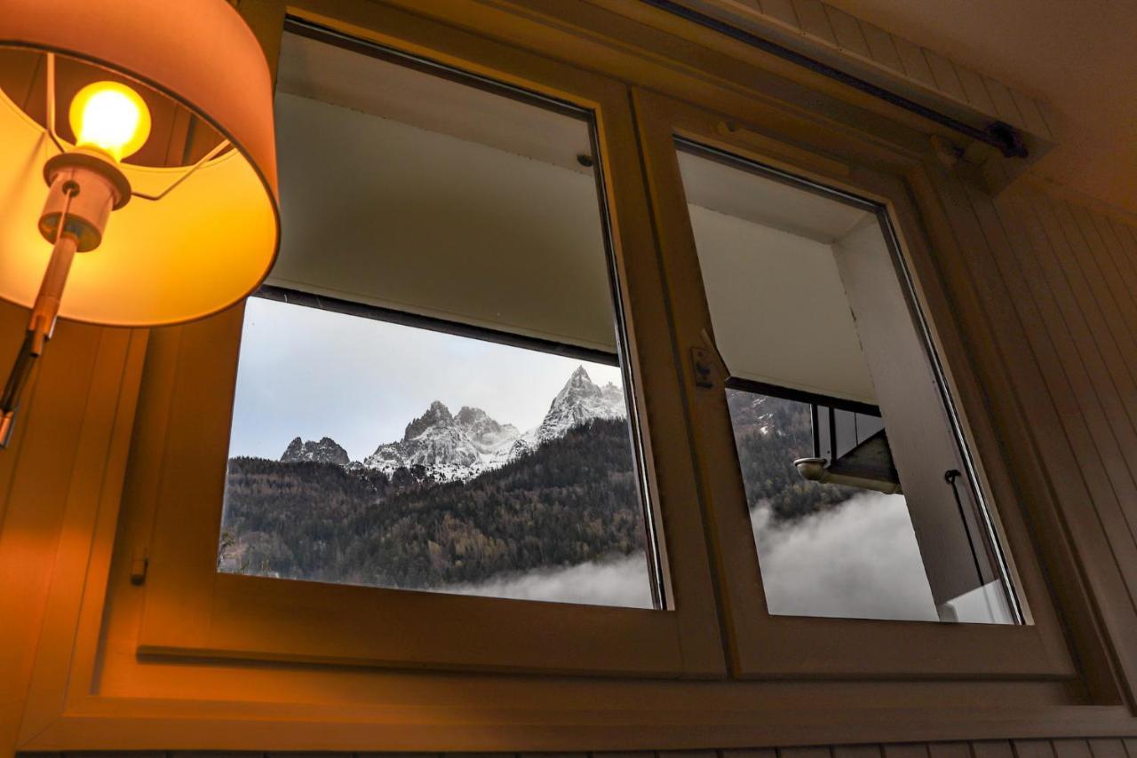 Appartement Lyret Centre Chamonix, Vue D'Exception Exterior foto